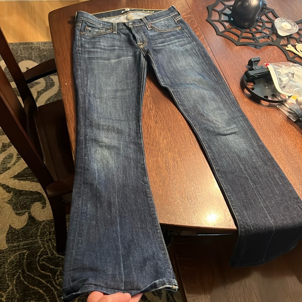 High end bootcut jeans